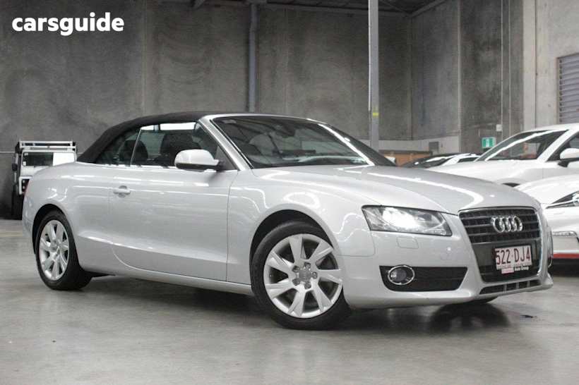 Silver 2010 Audi A5 Cabriolet 2.0 Tfsi