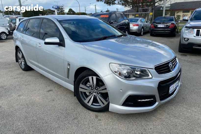 Silver 2013 Holden Commodore Wagon SV6 VF