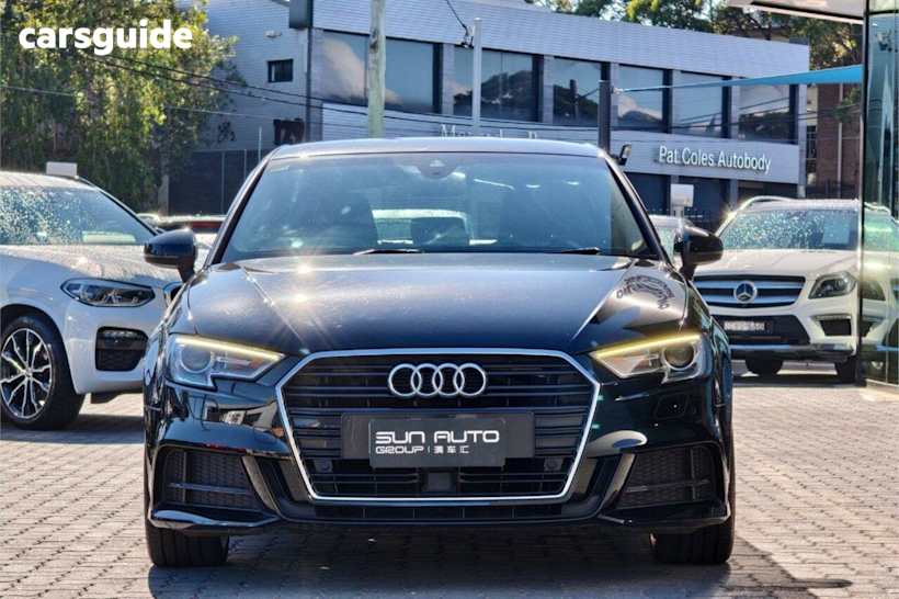 Black 2019 Audi A3 Sportback 35 Tfsi S Line Plus