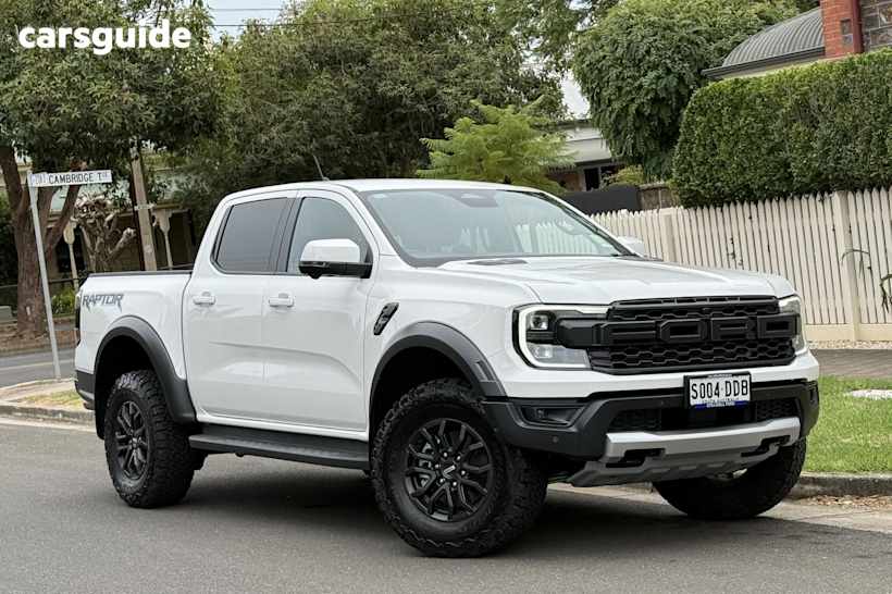 White 2024 Ford Ranger Double Cab Pick Up Raptor 3.0 (4X4)
