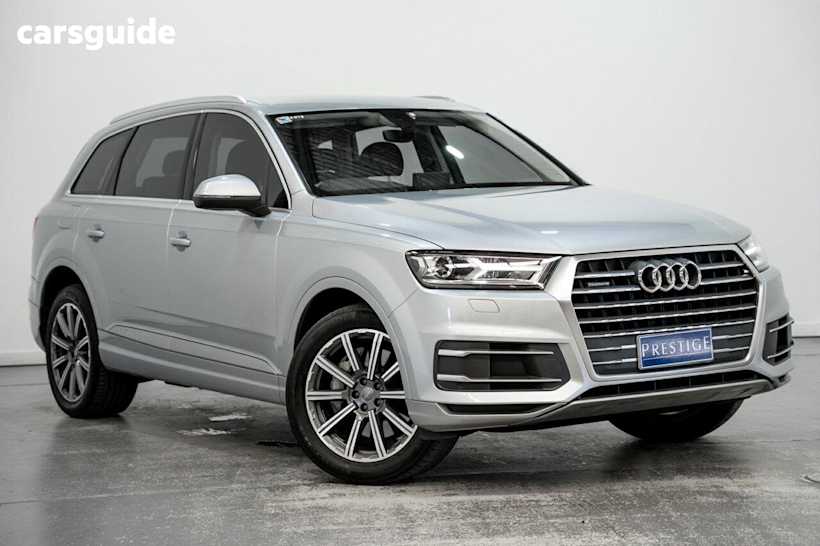 Silver 2018 Audi Q7 Wagon 3.0 TDI Quattro (160KW)