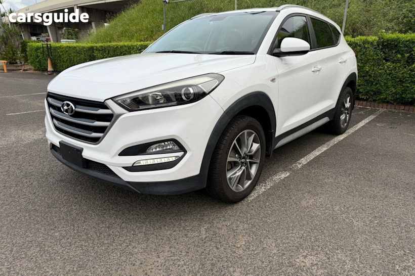 White 2017 Hyundai Tucson Wagon Active X (fwd)