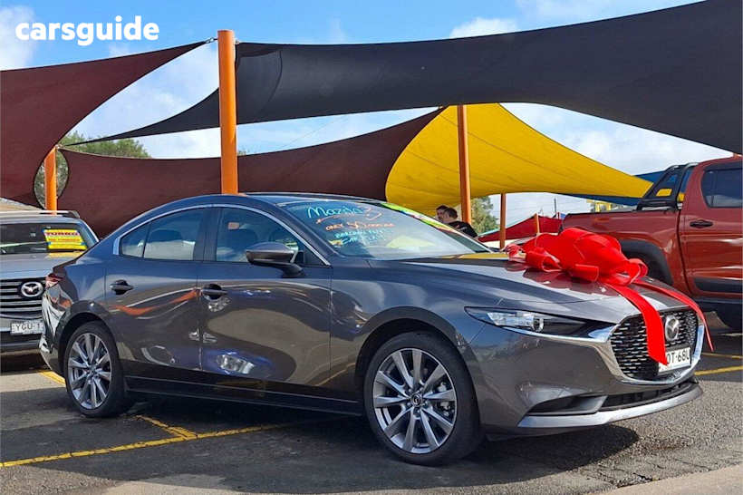 Grey 2023 Mazda 3 Sedan G20 Evolve