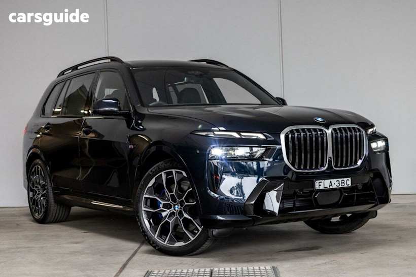 Black 2024 BMW X7 Wagon Xdrive40D M Sport Mhev