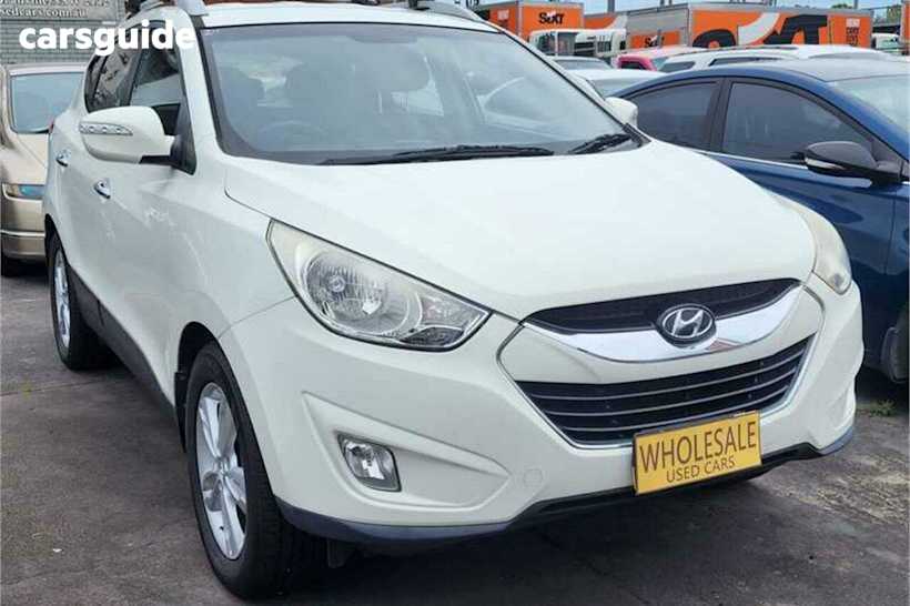 White 2012 Hyundai IX35 Wagon Elite (awd)