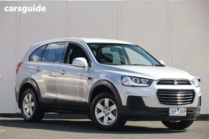 Silver 2016 Holden Captiva Wagon 7 LS (fwd)