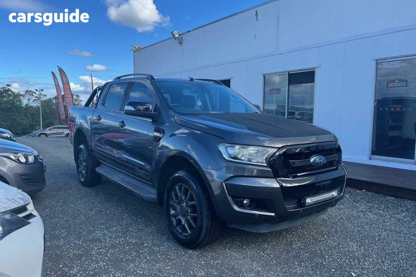 Black 2017 Ford Ranger Dual Cab Utility FX4 Special Edition