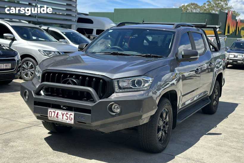 Grey 2019 LDV T60 Double Cab Utility Luxe (4X4)