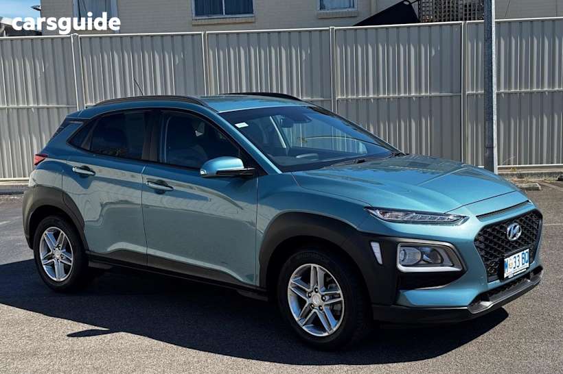 Blue 2020 Hyundai Kona Wagon Active (fwd)
