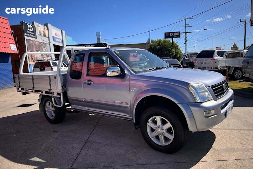 Silver 2004 Holden Rodeo Space Cab Pickup LT (4X4)