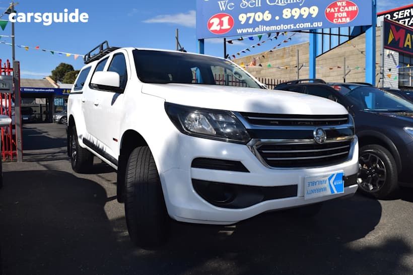 White 2019 Holden Colorado Crew Cab Pickup Ls (4X4)