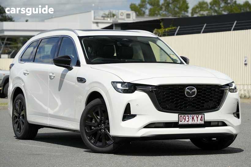White 2024 Mazda CX-80 Wagon D50E GT