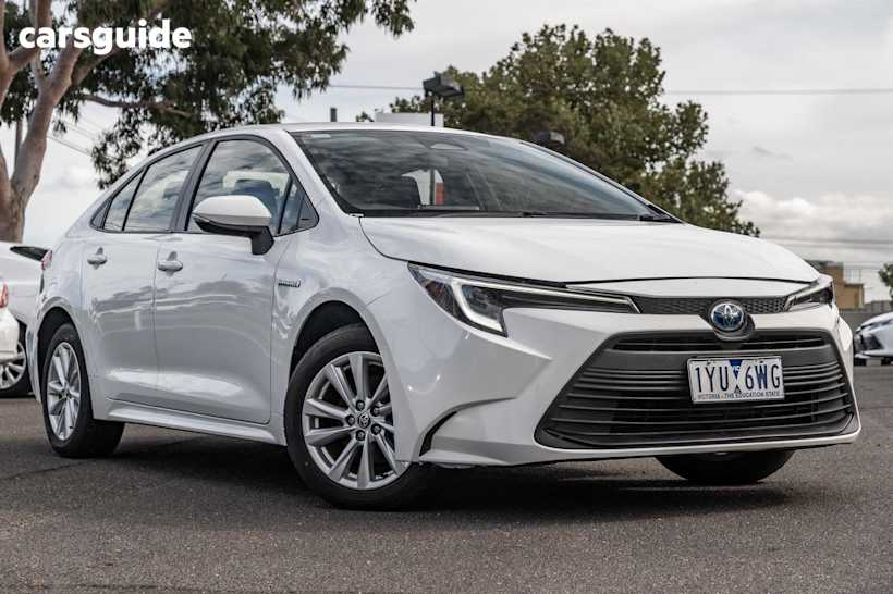 White 2023 Toyota Corolla Sedan