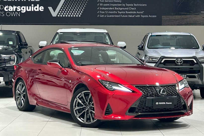 Red 2019 Lexus RC350 Coupe F Sport