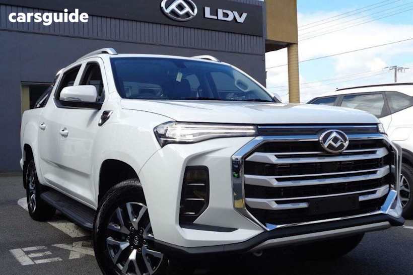 White 2025 LDV T60 Double Cab Utility MAX PRO (4X4)