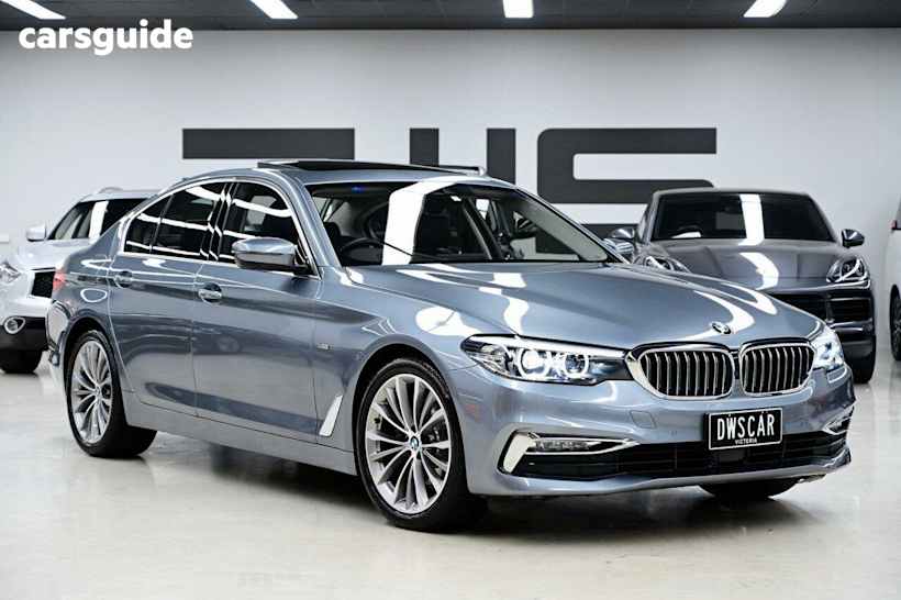 Grey 2017 BMW 520D Sedan Luxury Line