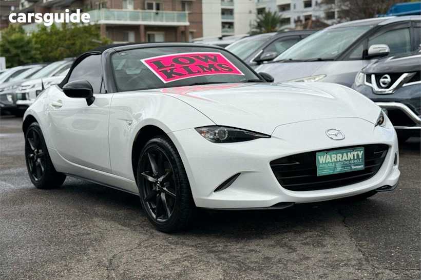 White 2016 Mazda MX-5 Roadster