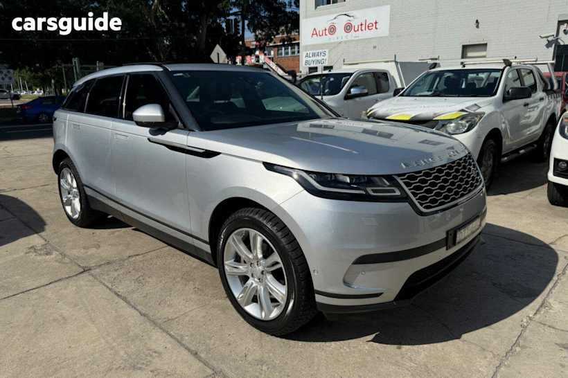 Silver 2017 Land Rover Range Rover Velar Wagon D240 SE