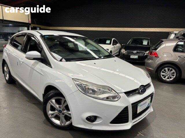White 2012 Ford Focus Hatchback Trend