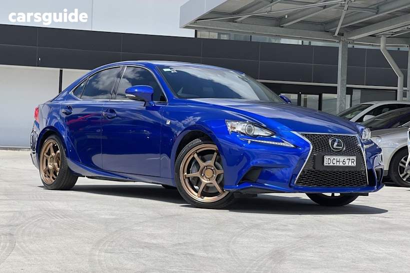 Blue 2015 Lexus IS350 Sedan F Sport
