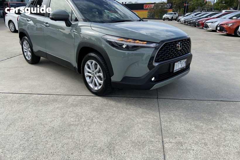 Green 2023 Toyota Corolla Cross Wagon GXL 2WD
