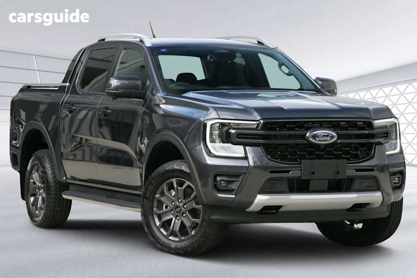Grey 2024 Ford Ranger Double Cab Pick Up Wildtrak 2.0 (4X4)