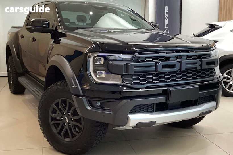 Black 2022 Ford Ranger Double Cab Pick Up Raptor 3.0 (4X4)
