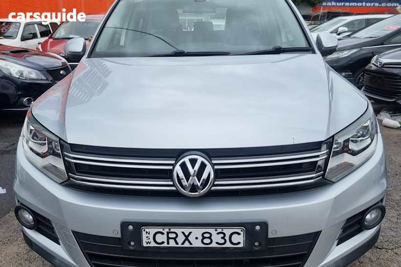 Silver 2013 Volkswagen Tiguan Wagon 132 Tsi Pacific