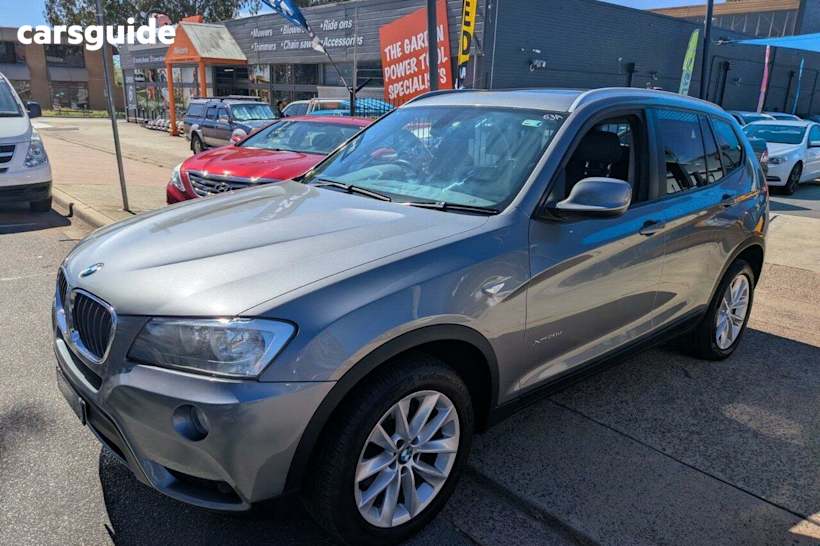 Grey 2013 BMW X3 Wagon Xdrive 20D