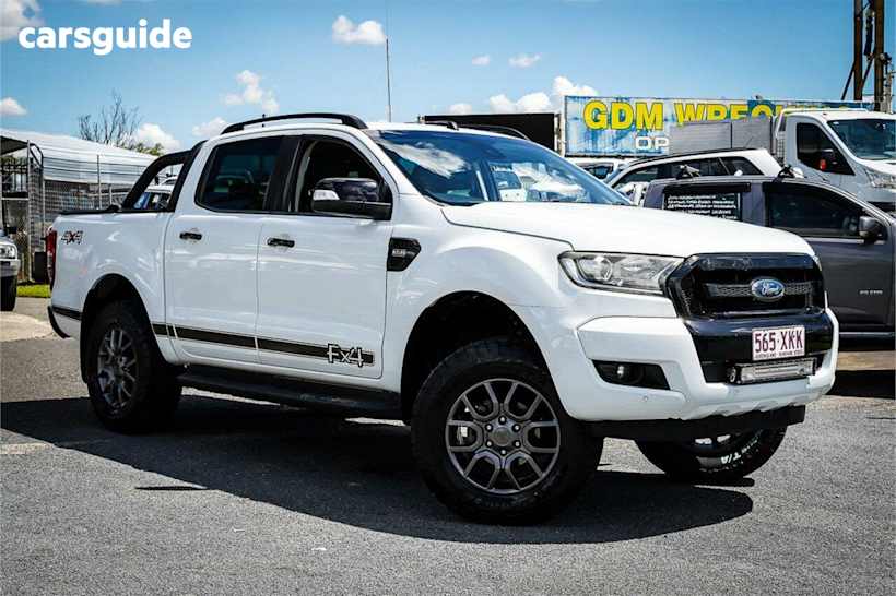 White 2017 Ford Ranger Dual Cab Utility XLT 3.2 (4X4)