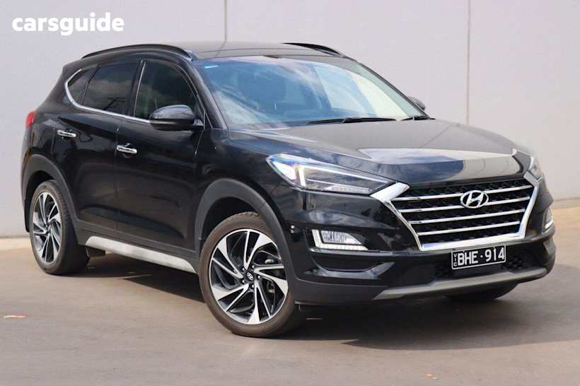 Black 2020 Hyundai Tucson Wagon Highlander (awd)