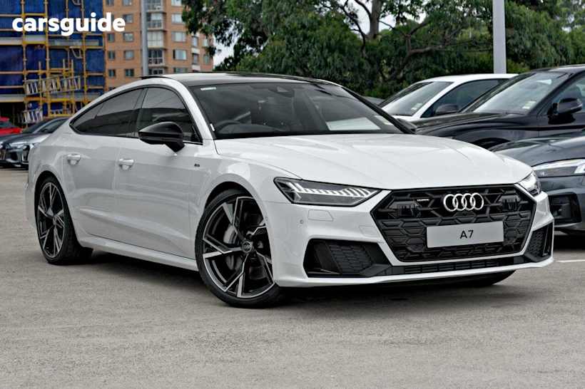 White 2023 Audi A7 Sportback 55 Tfsi Quattro Mhev