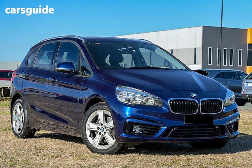 Blue 2015 BMW 218I Wagon Active Tourer Sport Line