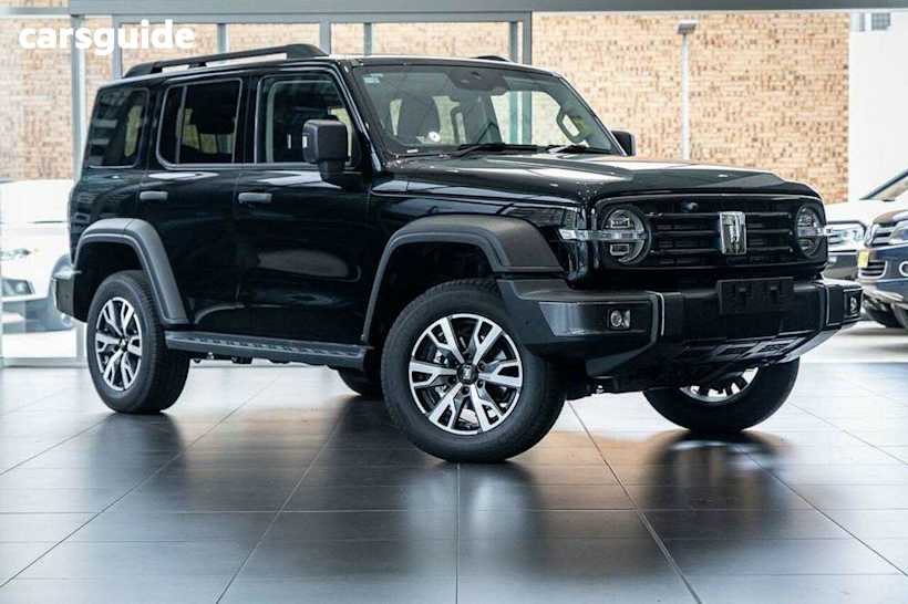 Black 2025 GWM Tank 300 Wagon Ultra Hybrid
