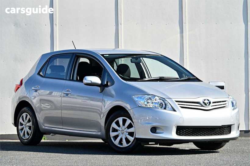 Silver 2012 Toyota Corolla Hatchback Ascent