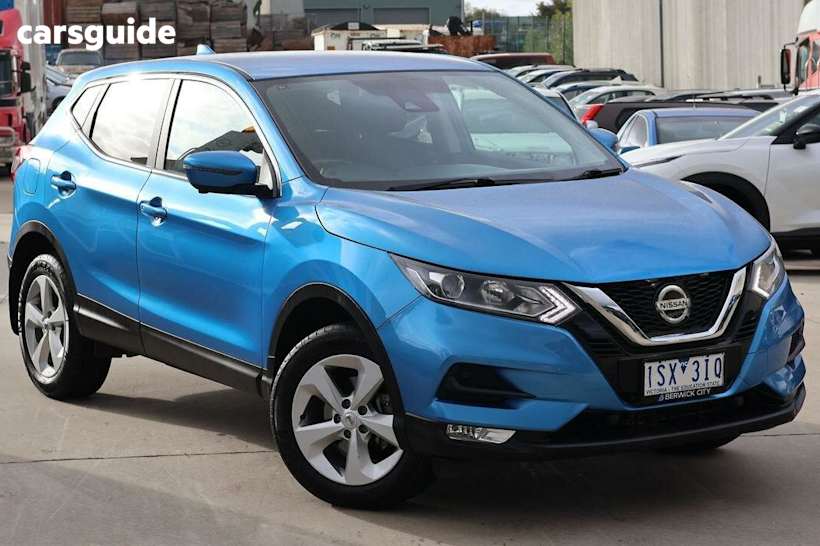 Blue 2020 Nissan Qashqai Wagon ST+