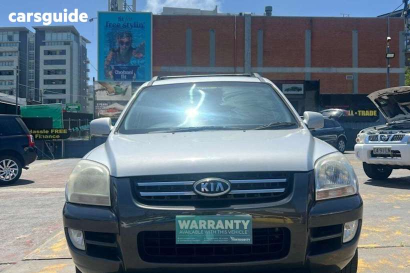 Silver 2006 Kia Sportage Wagon (4x4) KM