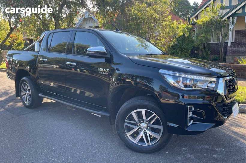 Black 2020 Toyota Hilux Double Cab Pick Up SR5 (4X4)