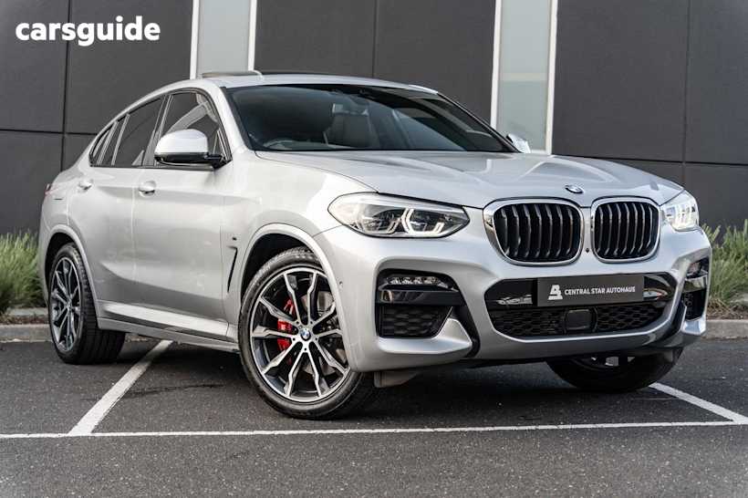 Silver 2021 BMW X4 Coupe Xdrive30I M Sport