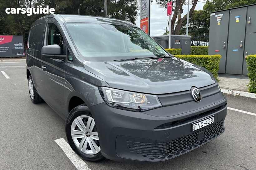 Grey 2024 Volkswagen Caddy 5 Van Cargo TDI320