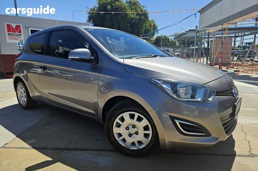 Grey 2014 Hyundai I20 Hatchback Active