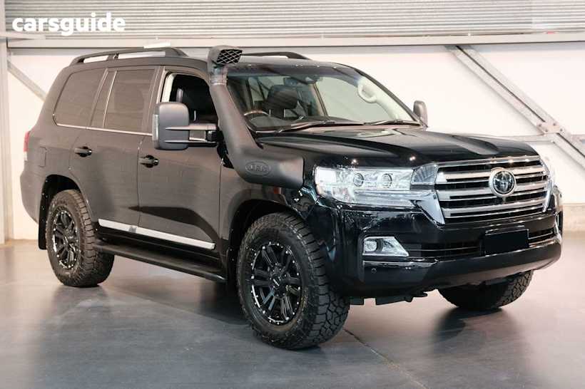 Black 2019 Toyota Landcruiser Wagon LC200 Sahara (4X4)