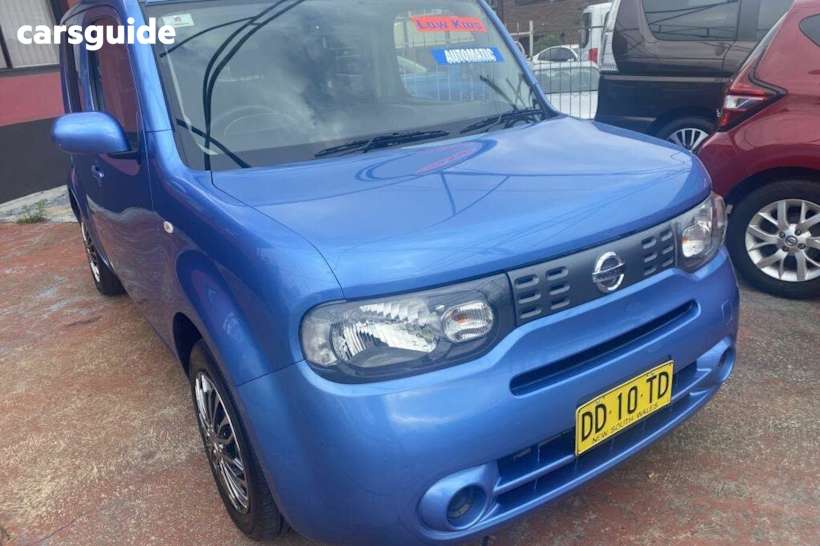 Blue 2014 Nissan Cube Wagon Z12