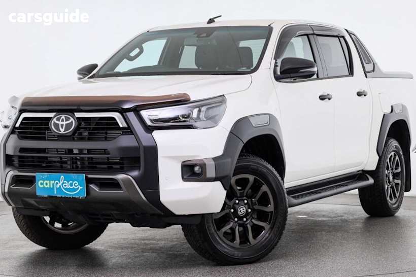 White 2021 Toyota Hilux Double Cab Pick Up Rogue (4X4)