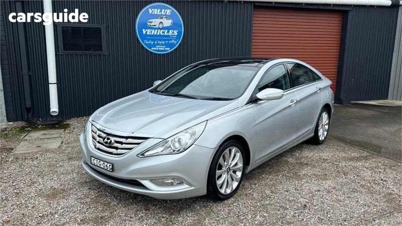 Silver 2012 Hyundai I45 Sedan Premium