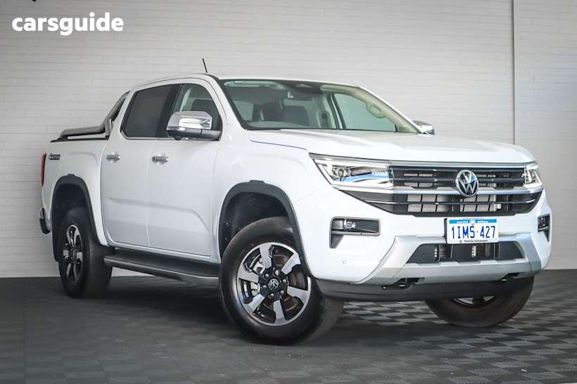 White 2024 Volkswagen Amarok Dual Cab Utility Style TDI500 4Motion