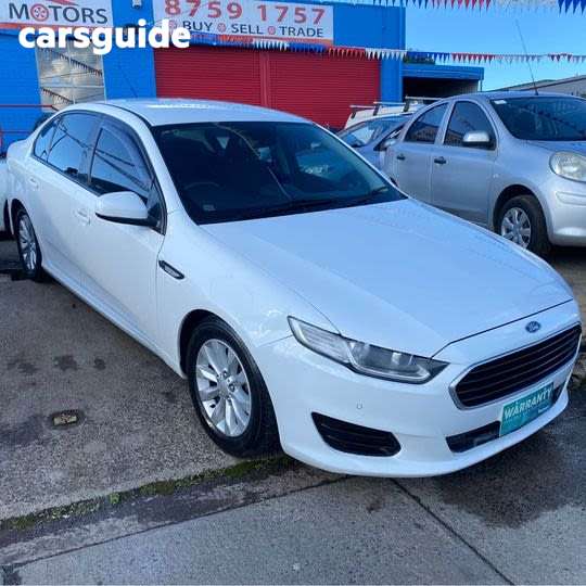 White 2015 Ford Falcon Sedan (LPI)