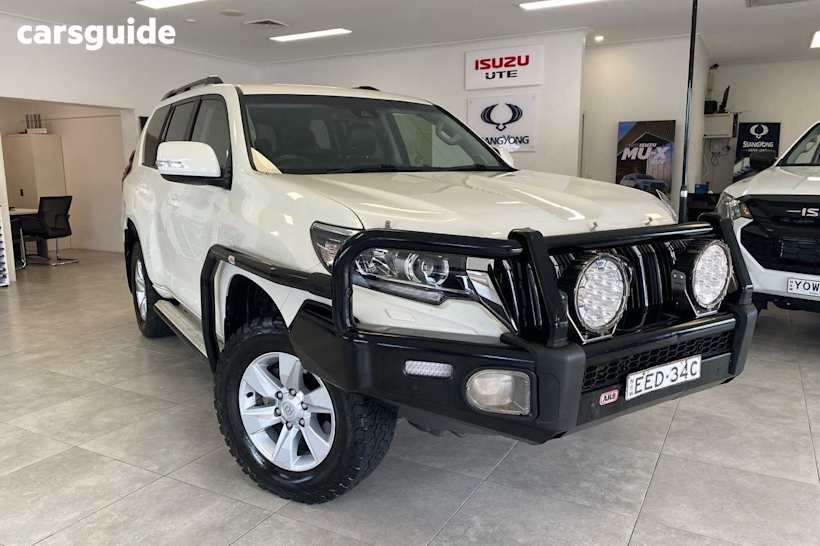White 2020 Toyota Landcruiser Prado Wagon GXL (4X4)