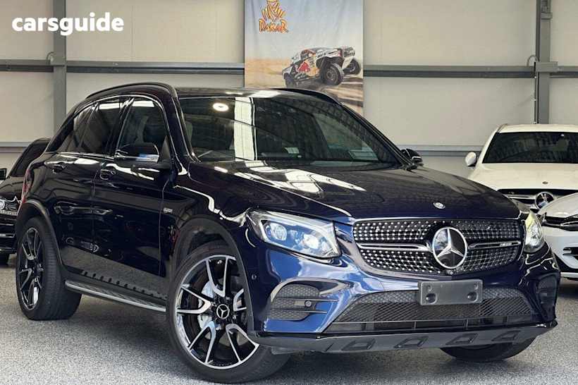 Blue 2016 Mercedes-Benz GLC43 Wagon