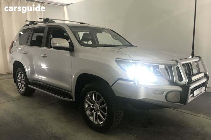 Silver 2020 Toyota Landcruiser Prado Wagon VX Flat Tailgate